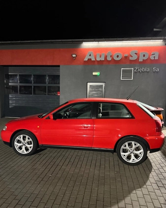 Audi A3 cena 15900 przebieg: 174000, rok produkcji 1997 z Uniejów małe 46